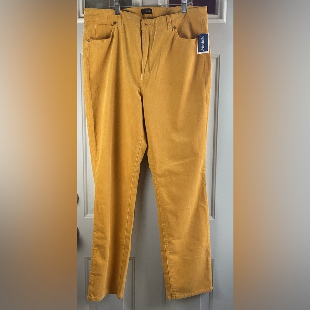 Talbots NWT Golden Corduroy Pants straight Leg